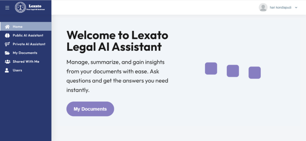 Lexato Legal AI Assistant